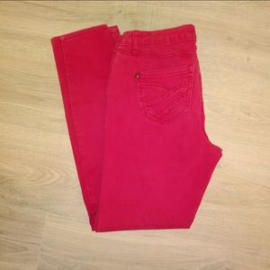 Boom Boom Jeans Sexy Red Skinny Jeans